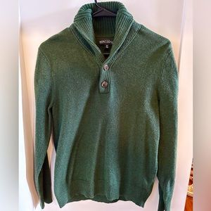 J. Crew Factory Wool Shawl-collar Sweater Size X-Small